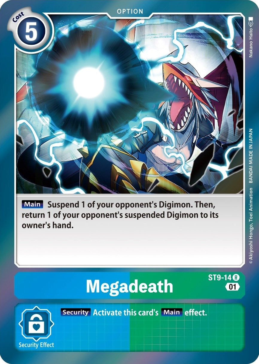 Image for Megadeath (ST9-14 R) (Starter Deck 09: Ultimate Ancient Dragon) - Digimon Card Game