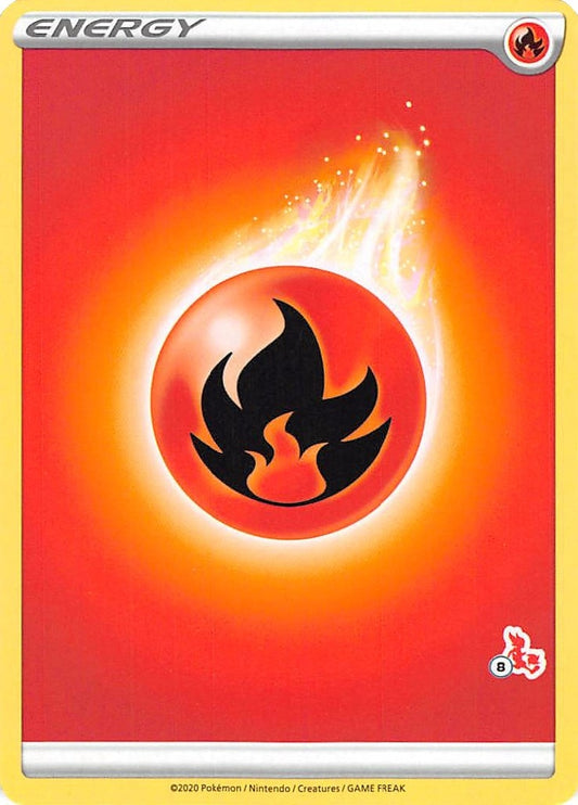 Image for Fire Energy (#8 Cinderace Stamped) (Battle Academy 2022) - Pokemon