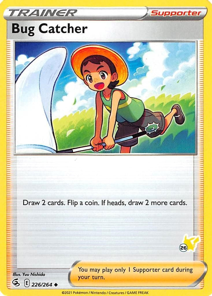 Image for Bug Catcher - 226/264 (#26 Pikachu Stamped) (226/264) (Battle Academy 2022) - Pokemon