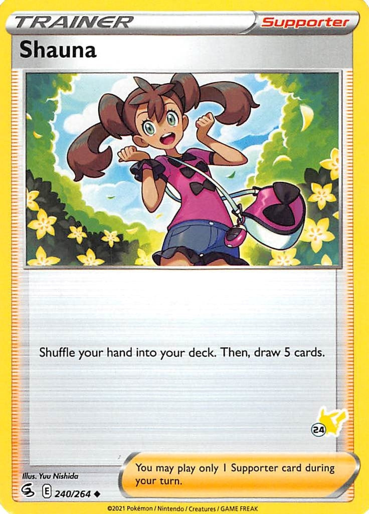 Image for Shauna - 240/264 (#24 Pikachu Stamped) (240/264) (Battle Academy 2022) - Pokemon