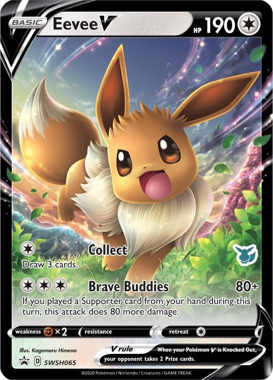 Image for Eevee V - SWSH065 (Eevee Stamped) (SWSH065) (Battle Academy 2022) - Pokemon