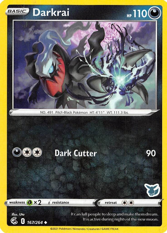 Image for Darkrai - 167/264 (Eevee Stamped) (167/264) (Battle Academy 2022) - Pokemon