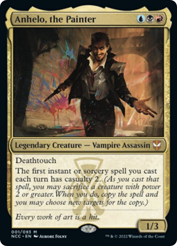 Image for Anhelo, the Painter (1) (Commander: Streets of New Capenna) - Magic: The Gathering