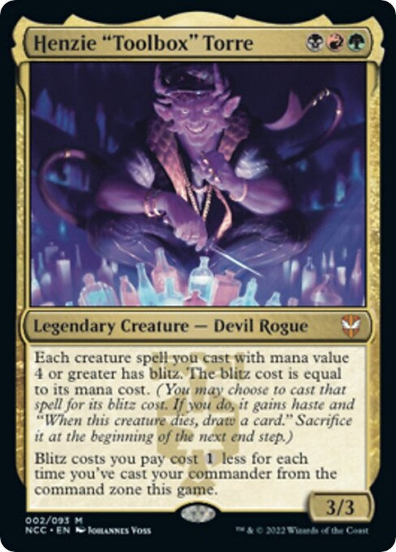 Image for Henzie "Toolbox" Torre (2) (Commander: Streets of New Capenna) - Magic: The Gathering