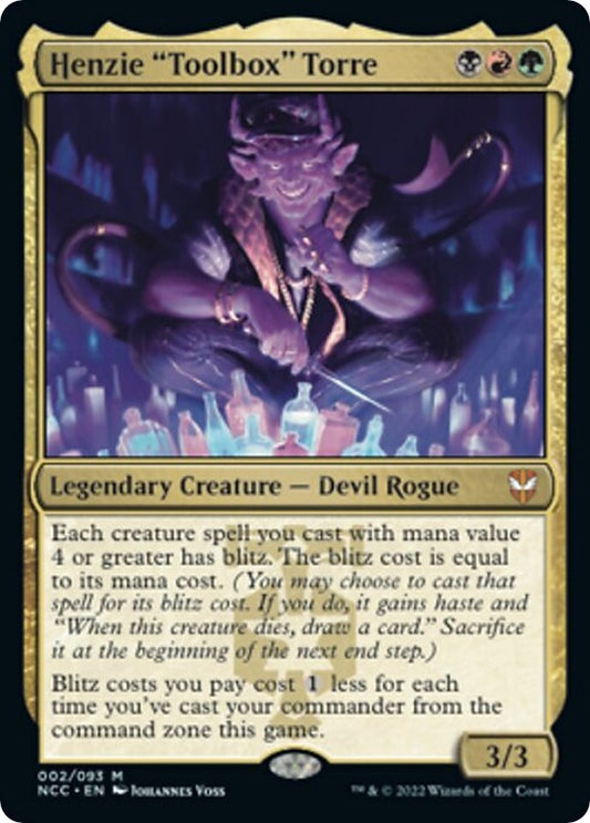 Image for Henzie "Toolbox" Torre (2) (Commander: Streets of New Capenna) - Magic: The Gathering