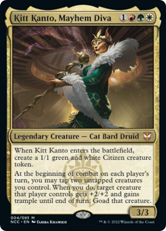 Image for Kitt Kanto, Mayhem Diva (4) (Commander: Streets of New Capenna) - Magic: The Gathering