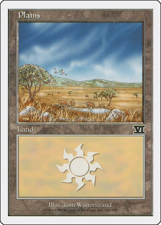 Image for Plains (331) (331) (Classic Sixth Edition) - Magic: The Gathering
