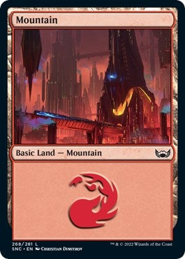 Image for Mountain (268) (268) (Streets of New Capenna) - Magic: The Gathering