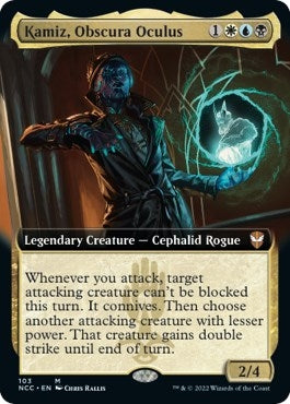 Image for Kamiz, Obscura Oculus (Extended Art) (103) (Commander: Streets of New Capenna) - Magic: The Gathering