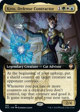 Image for Kros, Defense Contractor (Extended Art) (105) (Commander: Streets of New Capenna) - Magic: The Gathering