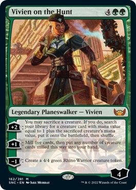 Image for Vivien on the Hunt (162) (Streets of New Capenna) - Magic: The Gathering