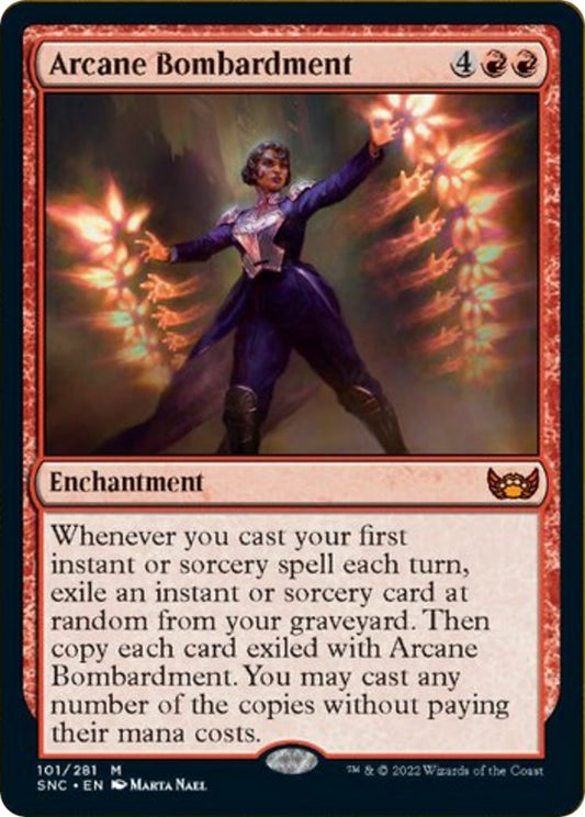 Image for Arcane Bombardment (101) (Streets of New Capenna) - Magic: The Gathering