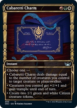 Image for Cabaretti Charm (Showcase) (300) (Streets of New Capenna) - Magic: The Gathering