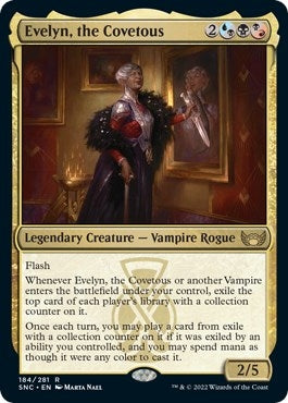 Image for Evelyn, the Covetous (184) (Streets of New Capenna) - Magic: The Gathering