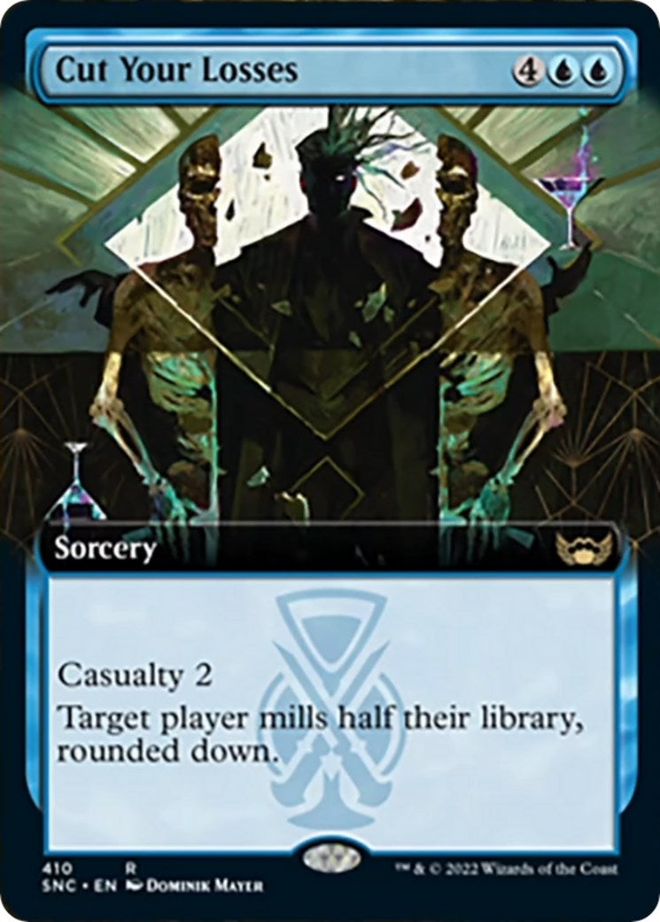 Image for Cut Your Losses (Extended Art) (410) (Streets of New Capenna) - Magic: The Gathering