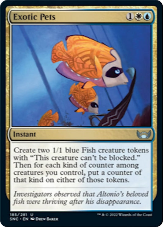 Image for Exotic Pets (185) (Streets of New Capenna) - Magic: The Gathering