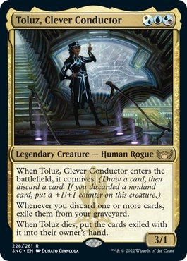 Image for Toluz, Clever Conductor (228) (Streets of New Capenna) - Magic: The Gathering