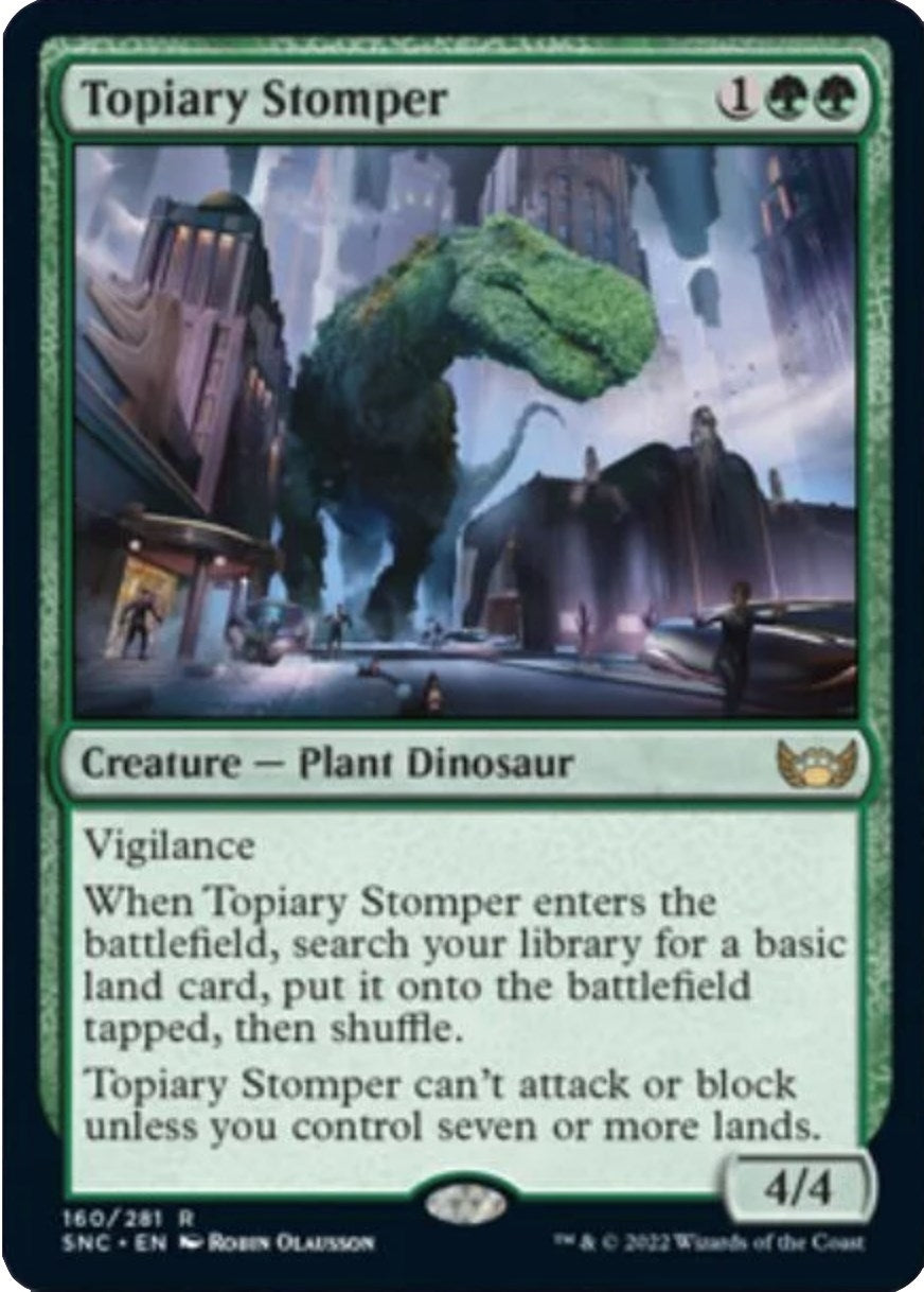 Image for Topiary Stomper (160) (Streets of New Capenna) - Magic: The Gathering