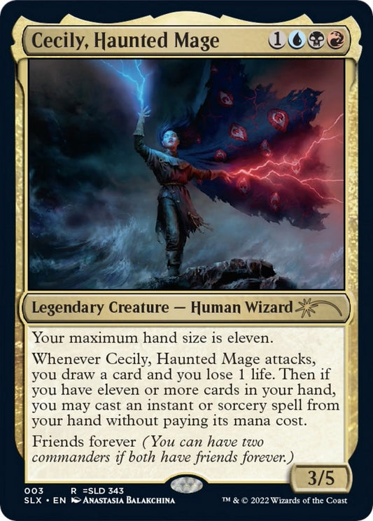 Image for Cecily, Haunted Mage (3) (SLX Cards) - Magic: The Gathering