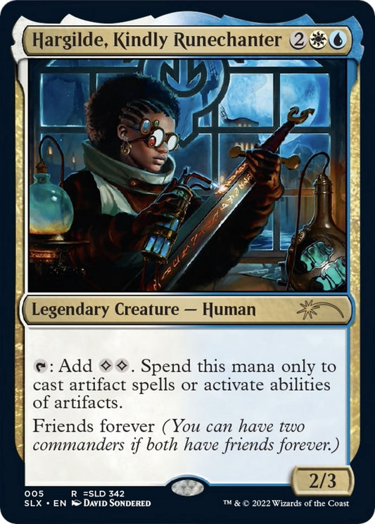 Image for Hargilde, Kindly Runechanter (5) (SLX Cards) - Magic: The Gathering