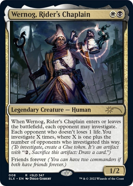 Image for Wernog, Rider's Chaplain (8) (SLX Cards) - Magic: The Gathering
