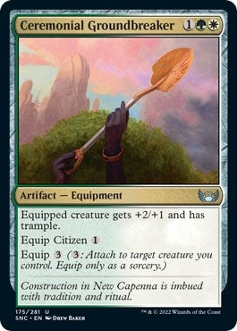 Image for Ceremonial Groundbreaker (175) (Streets of New Capenna) - Magic: The Gathering