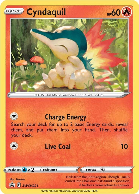 Image for Cyndaquil - SWSH221 (SWSH221) (SWSH: Sword & Shield Promo Cards) - Pokemon