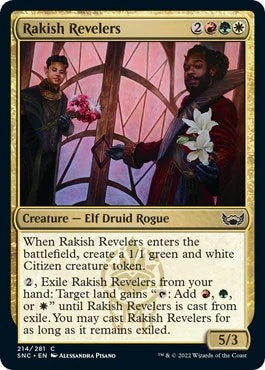 Image for Rakish Revelers (214) (Streets of New Capenna) - Magic: The Gathering