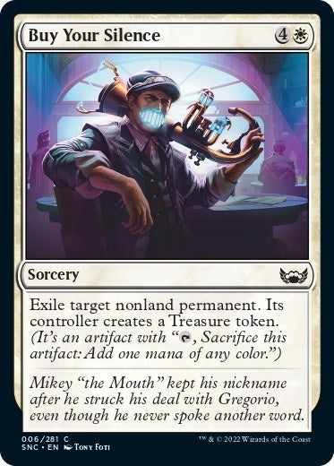 Image for Buy Your Silence (6) (Streets of New Capenna) - Magic: The Gathering