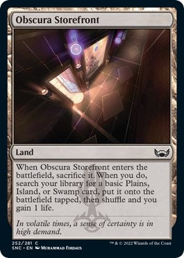 Image for Obscura Storefront (252) (Streets of New Capenna) - Magic: The Gathering