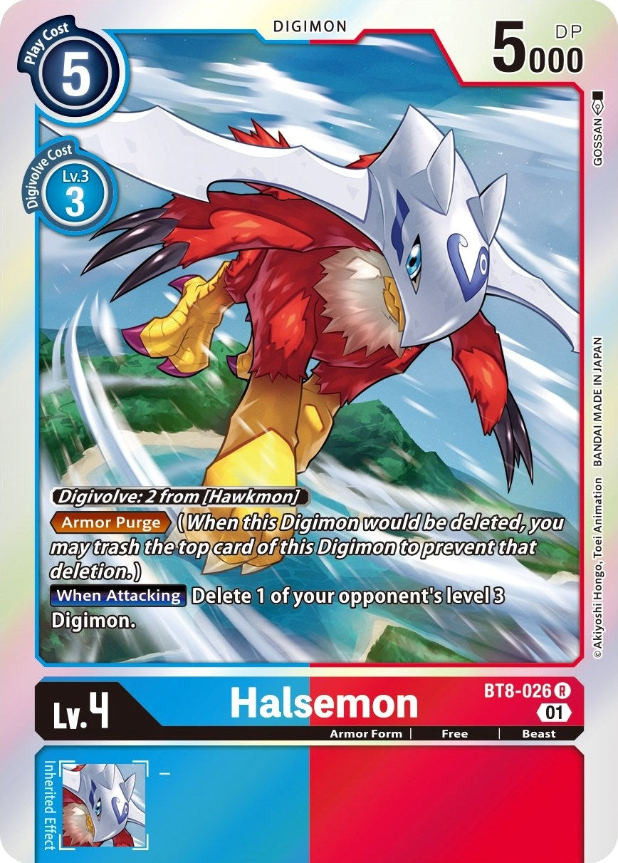 Image for Halsemon (BT8-026 R) (New Awakening) - Digimon Card Game