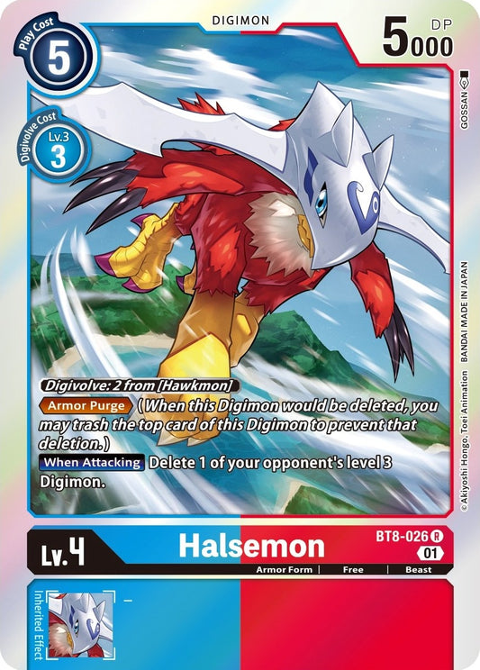 Image for Halsemon (BT8-026 R) (New Awakening) - Digimon Card Game