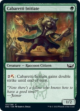 Image for Cabaretti Initiate (137) (Streets of New Capenna) - Magic: The Gathering