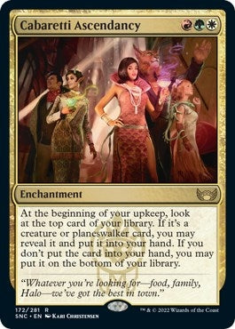 Image for Cabaretti Ascendancy (172) (Streets of New Capenna) - Magic: The Gathering