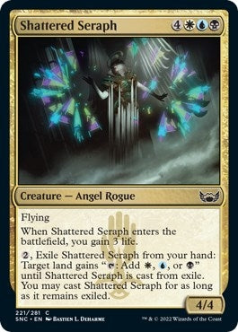 Image for Shattered Seraph (221) (Streets of New Capenna) - Magic: The Gathering