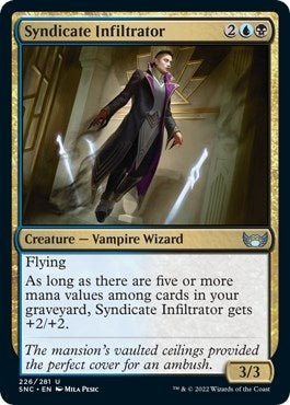 Image for Syndicate Infiltrator (226) (Streets of New Capenna) - Magic: The Gathering