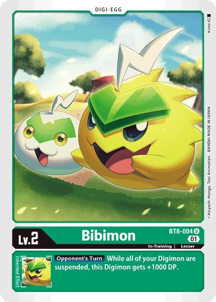 Image for Bibimon (BT8-004 U) (New Awakening) - Digimon Card Game