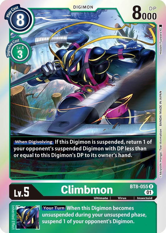 Image for Climbmon (BT8-055 R) (New Awakening) - Digimon Card Game