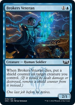Image for Brokers Veteran (36) (Streets of New Capenna) - Magic: The Gathering
