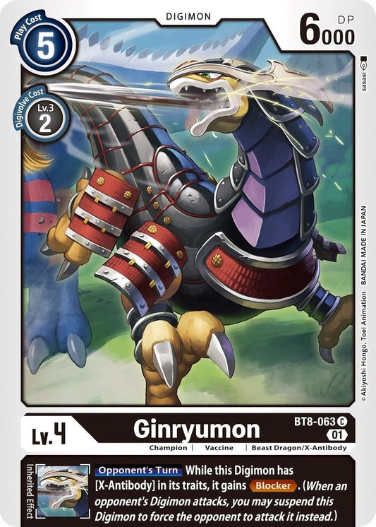 Image for Ginryumon (BT8-063 C) (New Awakening) - Digimon Card Game