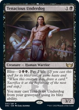 Image for Tenacious Underdog (97) (Streets of New Capenna) - Magic: The Gathering