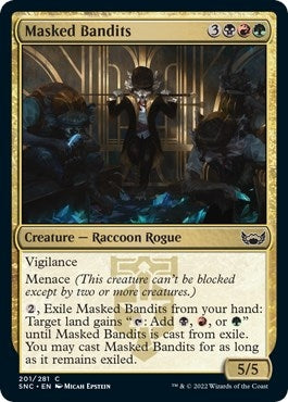 Image for Masked Bandits (201) (Streets of New Capenna) - Magic: The Gathering