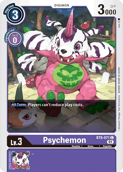 Image for Psychemon (BT8-071 C) (New Awakening) - Digimon Card Game