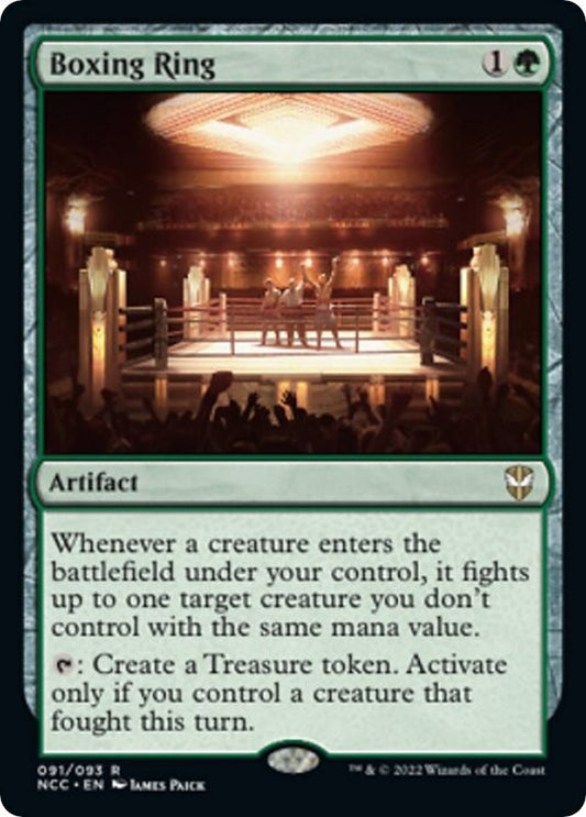 Image for Boxing Ring (91) (Commander: Streets of New Capenna) - Magic: The Gathering