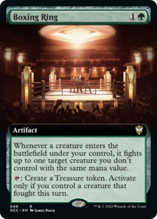 Image for Boxing Ring (Extended Art) (99) (Commander: Streets of New Capenna) - Magic: The Gathering