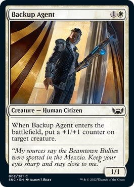 Image for Backup Agent (2) (Streets of New Capenna) - Magic: The Gathering