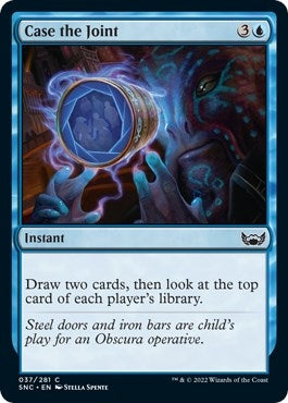 Image for Case the Joint (37) (Streets of New Capenna) - Magic: The Gathering