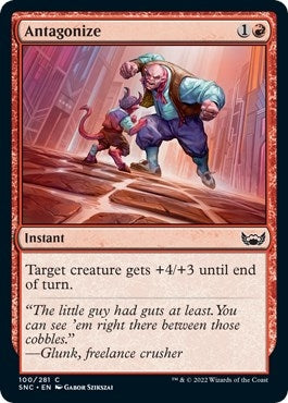 Image for Antagonize (100) (Streets of New Capenna) - Magic: The Gathering