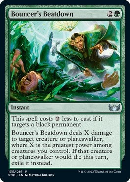 Image for Bouncer's Beatdown (135) (Streets of New Capenna) - Magic: The Gathering