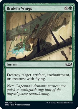 Image for Broken Wings (136) (Streets of New Capenna) - Magic: The Gathering